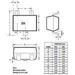 HSMP-3830-BLKG DIODE PIN GP 200V SOT-23 BROADCOM