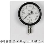 BA10-123 密閉型圧力計(60Φ)立形A枠 BA10-123シリーズ 長野計器