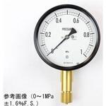 密閉型圧力計 立形A枠 BE10-141シリーズ 長野計器