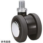 TE50N3CRL-19 双輪キャスター Φ50 自在 ネジ式 東海キャスター