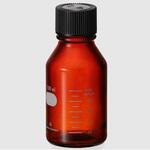 三商 SG(ガラス)ボトル 茶/Amber 200ml FCキャップ付 三商