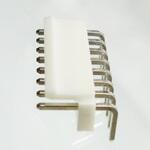 ナイロンコネクタ 4mm(3.96mm)ピッチ ベース付ポストサイド型 8ピン(5個入) JST(日本圧着端子製造)