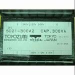 トランス A種 単相：複巻 1次：200V系 2次：100V系 300VA TOYOZUMI(トヨズミ)