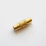 RA-103GG-POM RCA中継コネクタ(メス-メス ストレート型 金メッキ) LINKMAN