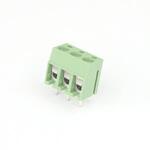 ターミナルブロック 3極 5.08mmピッチ 緑 縦向き GB