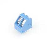 ターミナルブロック 2極 5.08mmピッチ 青 斜め向き GB