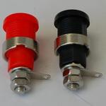 テスターリードソケット赤黒 GB