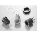 パネル用 LEDソケット(Φ5用)黒(10個入) MAC8(マックエイト)