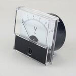 パネルメーター アナログ電圧計 DC10V DER EE