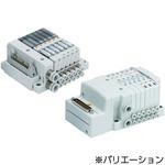SS0751-P-BASE - スリムコンパクト プラグインマニホールド 一体形ベース:フラットケーブル SMC