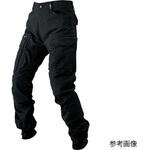 リブ付きカーゴパンツ 黒 2279-90シリーズ ジーベック