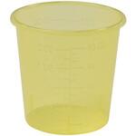 489-401 Medicine Cup，60ml，イエロー 富士システムズ