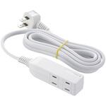 電源タップ 発煙ガード スリム 4個口 1.5m オーム電機