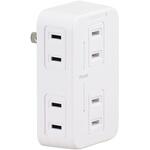 電源タップ 発煙ガード 安全タップ 6個口 オーム電機