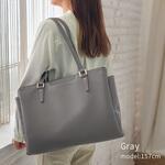 軽量レディーストート-グレー VALENTINO VISCANI