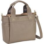 軽量レディースミニトート-オークチャ VALENTINO VISCANI