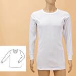 紳士丸首長袖 神戸生絲