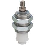 VPHC-M6-15-3B 真空パッドホルダ単体 スプリング式軽量タイプ 真空取出し口上バーブ継手 PISCO(ピスコ)