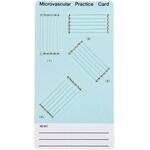 血管吻合練習カード(MPカード)，1.0mm MMI