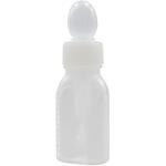 1-126 馬野 乳児用投薬瓶，B型30，30ml，丸型 馬野化学容器