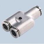 USオールステンレス製ワンタッチジョイント Y型ユニオン アオイ