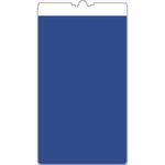 カラーコーン用標識コーンサインNEWコンパクト反射 【青無地】 仙台銘板