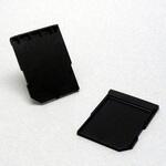 SDMCAPK-B0-6 コネクタ保護キャップ SD/SDHC/SDXCタイプメモリカードスロットカバー用 黒 テクノベインズ