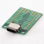 コネクタ変換基板 USB Type-C メス サンハヤト