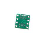 シングルオペアンプSOP→デュアルオペアンプDIP変換基板 アスラボ