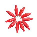 みのむしクリップ 赤 10個 GB