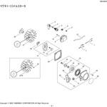 マグネト・リコイルスタータ部品エンジンブロワEBV262S 新ダイワ