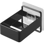 フィルムフック電動歯ブラシ用充電器ラック タワー ブラック 山崎実業