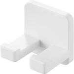 フィルムフック歯ブラシホルダー タワー シングル 2個組 ホワイト 山崎実業