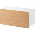 ウォールペーパータオルディスペンサー リン 石こうボード壁対応 ナチュラル 山崎実業