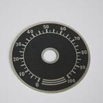 ボリュームプレート55mm 黒 アイコー電子