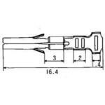 ミニフィット圧着型ターミナル メス(100個入) 日本モレックス(molex)