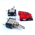 ミサイルスイッチ カバー付き(透明赤) GB