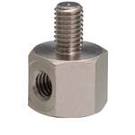 真空パッドホルダ単体 固定式低背ホルダ 真空取出し口両横 PISCO(ピスコ)