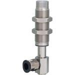 真空パッドホルダ単体 スプリング式低発塵ホルダ 真空取出し口横 PISCO(ピスコ)