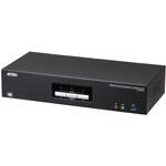 CS1942ATC/ATEN 2ポート USB3.0 4K DisplayPort デュアルディスプレイ シームレスKVMP スイッチ ATEN