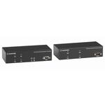 KVXLC-200-R2 デュアルディスプレイ対応 KVMエクステンダーキット(DVI-D/USB) ブラックボックス