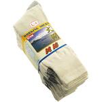 「大湖」純綿軍足 先丸 12足組 LL寸 ハヤシ[靴下]