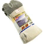 「大湖」純綿軍足 指付 12足組 LL寸 ハヤシ[靴下]