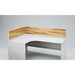 スカエナ 90°ワークテーブル用 フロントデスクトップパネル(国産材タイプ) 内田洋行