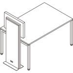 スカエナ モニターフレーム安定脚 内田洋行