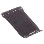 130-00012 TEXTIE S-PA66/PP-BK 結束バンド 150mm x 12.5 mm 黒 PA ループ 、PP フック 1袋 10個入 ヘラマンタイトン(タイトン)