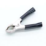 ワニ口クリップ 黒 LINKMAN