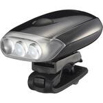 LEDサイクルライト 100lm 点滅モード付 乾電池式 IPX4対応 オーム電機