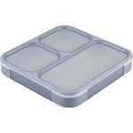 薄型弁当箱 抗菌フードマン 800 グレー シービージャパン