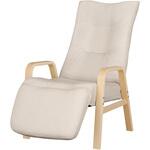 リクライニングウッドアームチェア アイリスオーヤマ